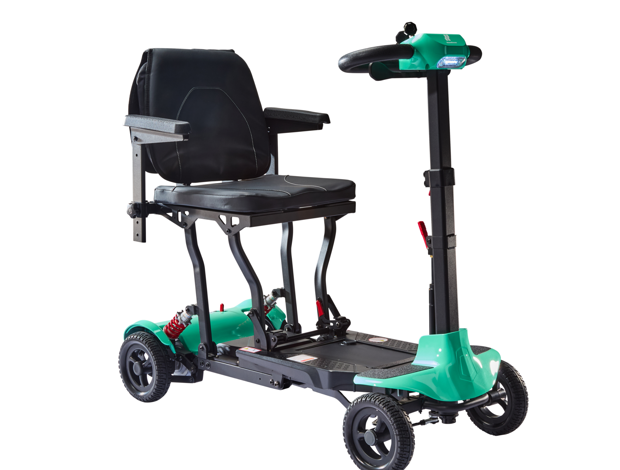 Teal Humfree fold scooter