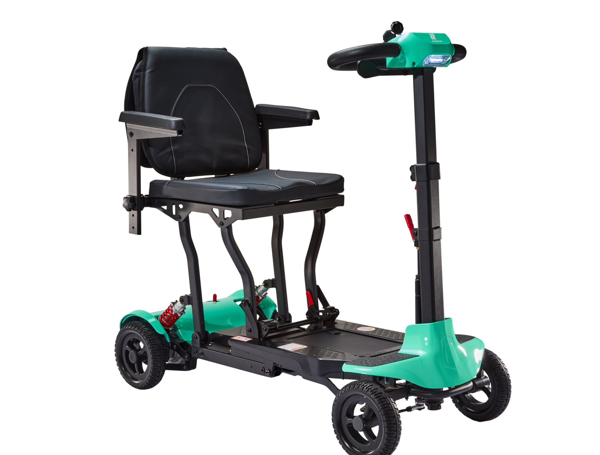 Teal Humfree fold scooter