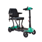 Teal Humfree fold scooter