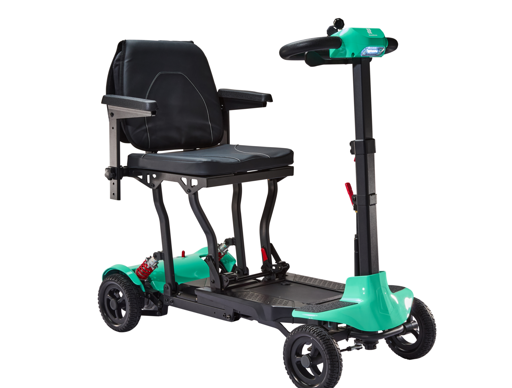 Teal Humfree fold scooter