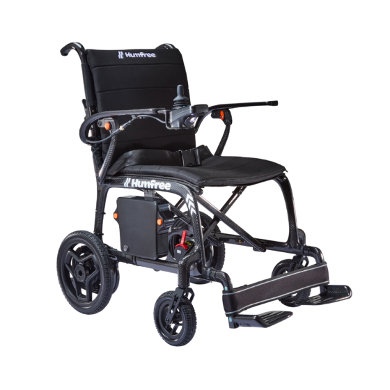 Charcoal Humfree glide powerchair