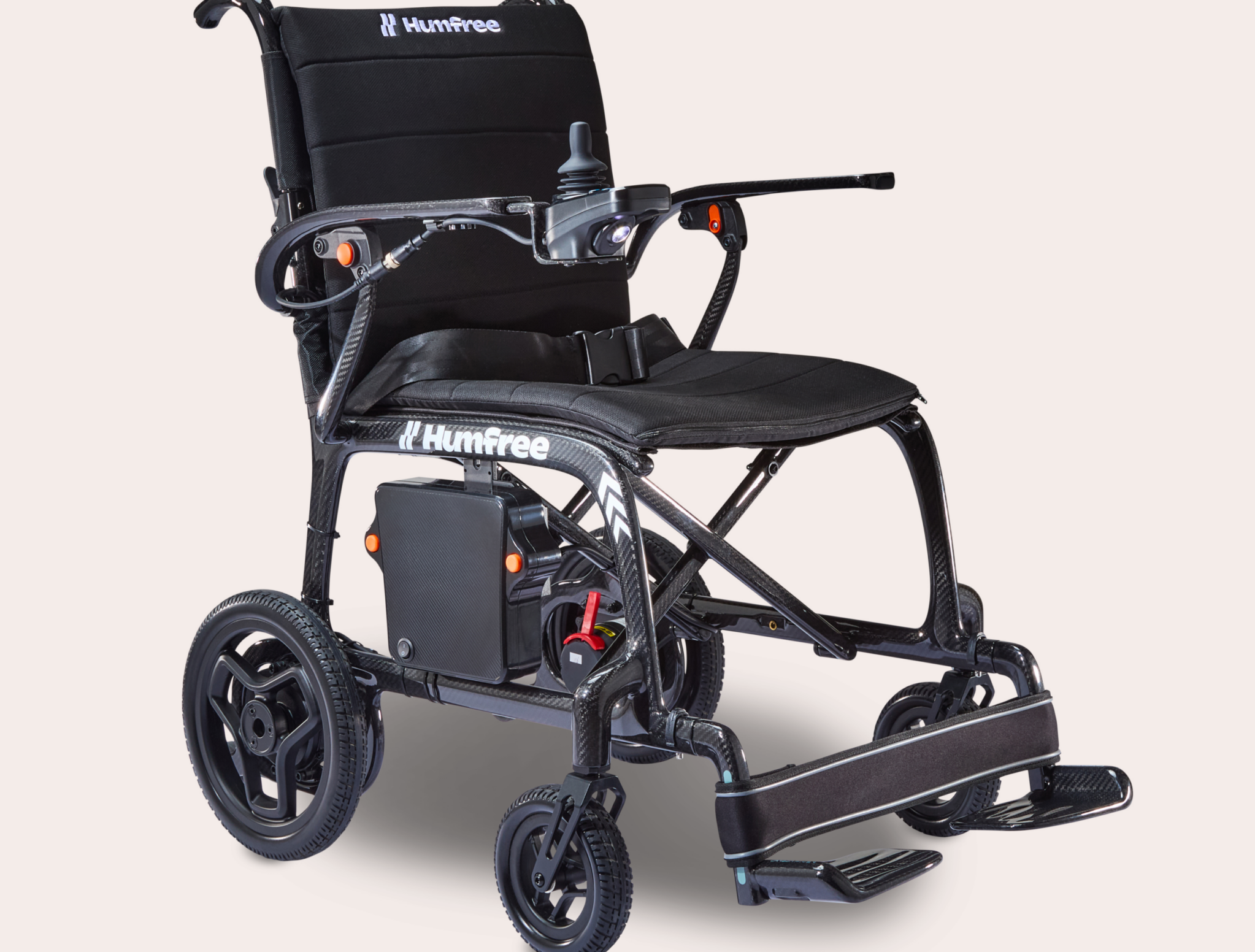 Charcoal Humfree glide powerchair