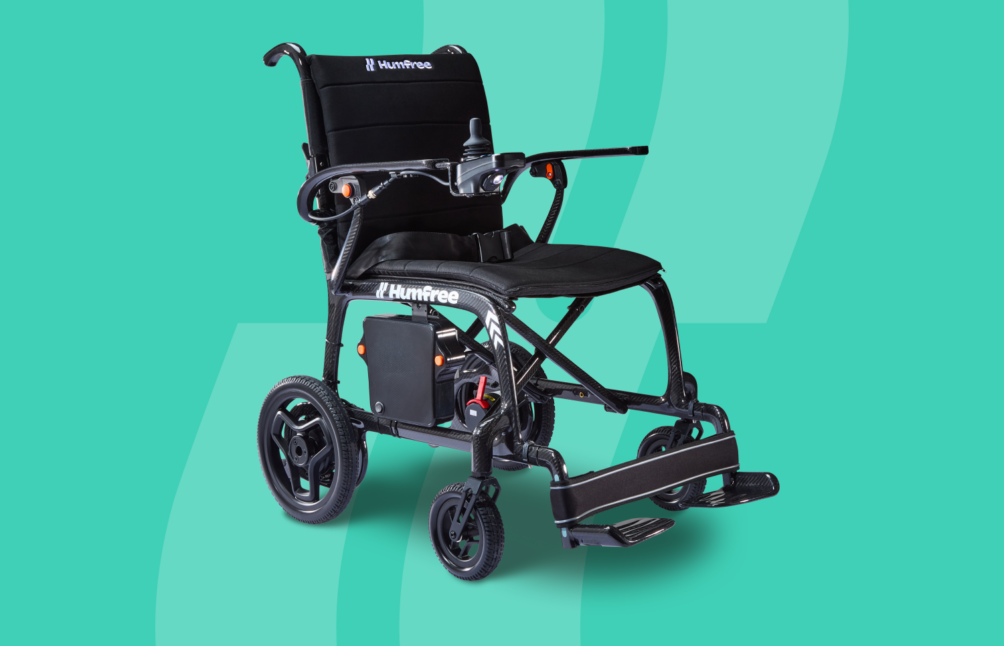 Charcoal Humfree Glide powerchair