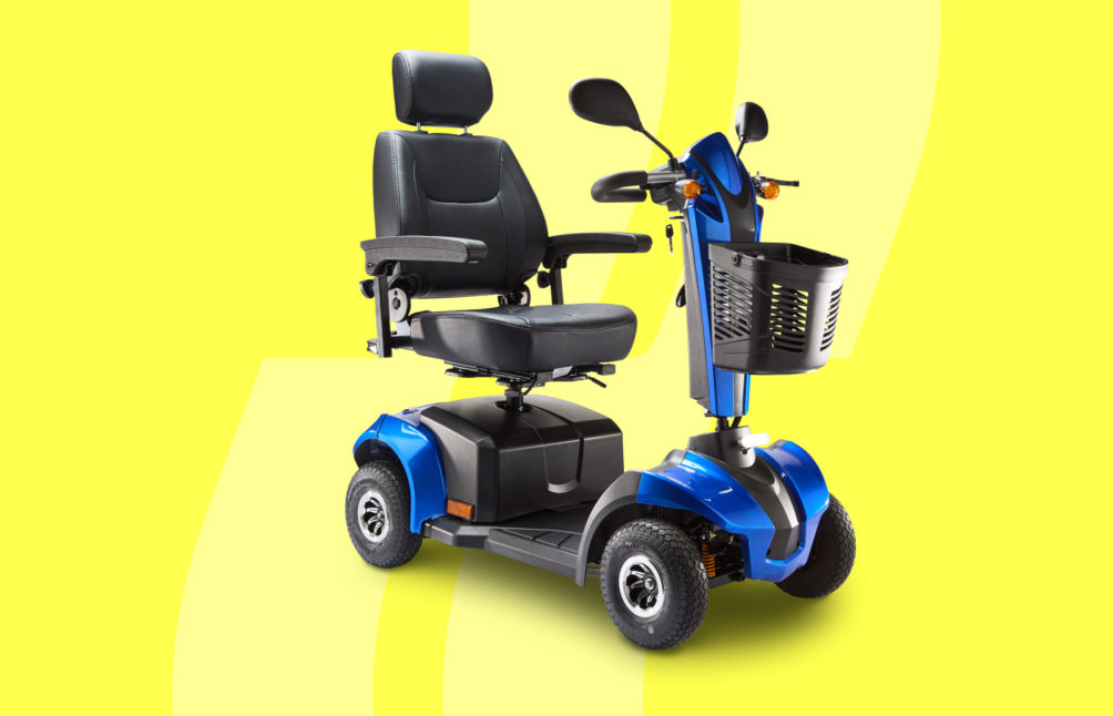Blue Humfree urban scooter